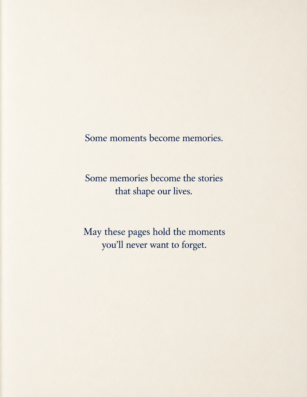 I’ll Remember…™ A Memory Journal